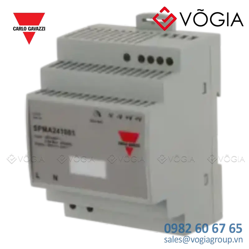 Bộ nguồn vỏ nhựa - Low profile plastic DIN rail power supply - SPMA241001SSCC