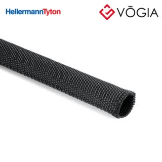 Bọc chống vỡ cho ống thủy lực - Burst protection sleeving for hydraulic hoses - HEGWS90-PA6-BK