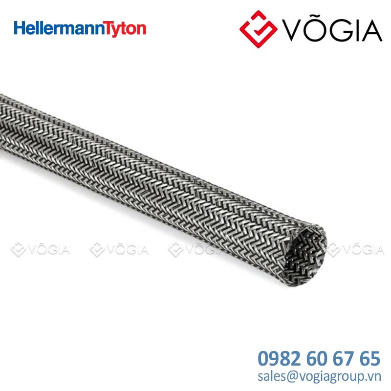 Vỏ bọc cáp chống nhiễu điện từ - Electromagnetic protection braided sleeving 10-15mm - HEGEMIP12-PET/SNCU-BK/ML