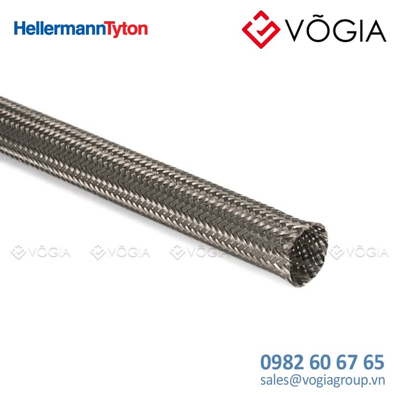 Vỏ bọc cáp chống nhiễu điện từ - Electromagnetic protection braided sleeving ∅ 75 mm, 500 m, metal - HEGEMIP-VG075-SNCU-ML