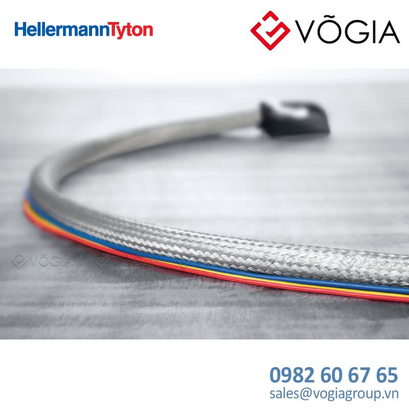 Vỏ bọc cáp chống nhiễu điện từ - Electromagnetic protection braided sleeving ∅ 75 mm, 500 m, metal - HEGEMIP-VG075-SNCU-ML