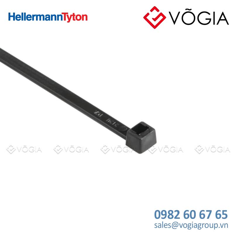 Dây thít cáp có răng phía trong - Cable tie inside serrated, 2020x46mm, ∅33-500mm, black, 1000pcs - T50R-PA12-BK