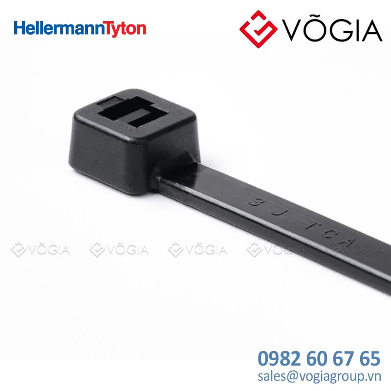 Dây thít cáp có răng phía trong - Cable tie inside serrated, 153x35mm, ∅15-36mm, black, 100pcs - GL150-PA11W-BK