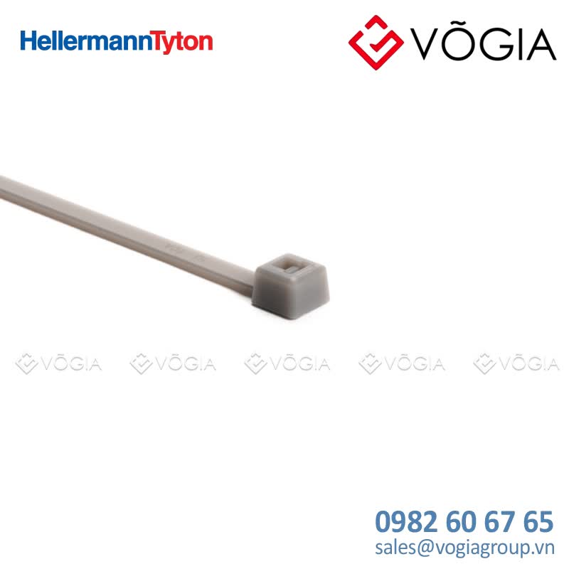 Dây thít cáp có răng phía trong - Cable tie inside serrated, 3050x46mm, ∅15-800mm, grey, 1000pcs - T50I-PA66-GY