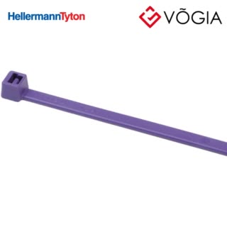 Dây thít cáp có răng phía trong - Cable tie inside serrated, 3050x46mm, ∅15-800mm, violet, 100pcs - T50I-PA66-VT