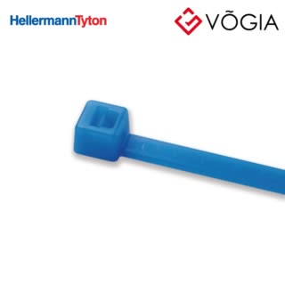 Dây thít cáp có răng phía trong - Cable tie inside serrated, 1000x25mm, ∅10-220mm, blue, 1000pcs - T18R-PA66-BU