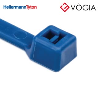 Dây thít cáp có răng phía trong - Cable tie inside serrated, 2020x46mm, ∅15-500mm, blue, 1000pcs - T50R-PA66-BU