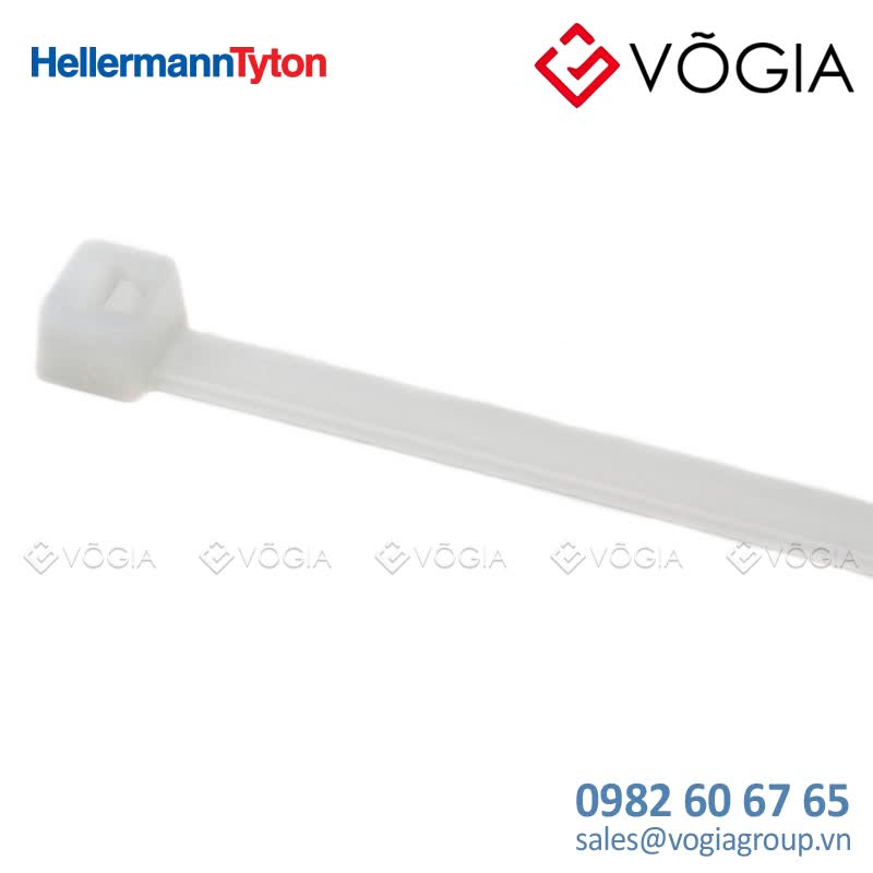 Dây thít cáp có răng phía trong - Cable tie inside serrated, 2020x46mm, ∅30-500mm, natural, 1000pcs - T50R-PA66V0-NA