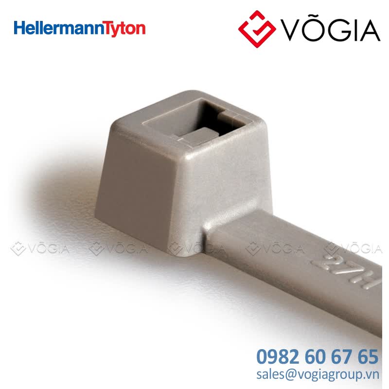 Dây thít cáp có răng phía trong - Cable tie inside serrated, 1016x245mm, ∅15-220mm, grey, 100pcs - T18R-PA66-GY