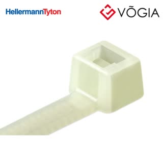 Dây thít cáp có răng phía trong - Cable tie inside serrated, 3000x46mm, natural, 100pcs - UB300C-N-PA66-NA