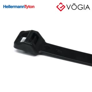 Dây thít cáp có răng phía trong - Cable tie inside serrated, 8800x124mm, ∅120-2540mm, black, 25pcs - T250L-PA66-BK