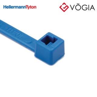 Dây thít cáp có răng phía trong - Cable tie inside serrated, 1480x36mm, ∅15-350mm, blue, 1000pcs - T30R-PA66-BU