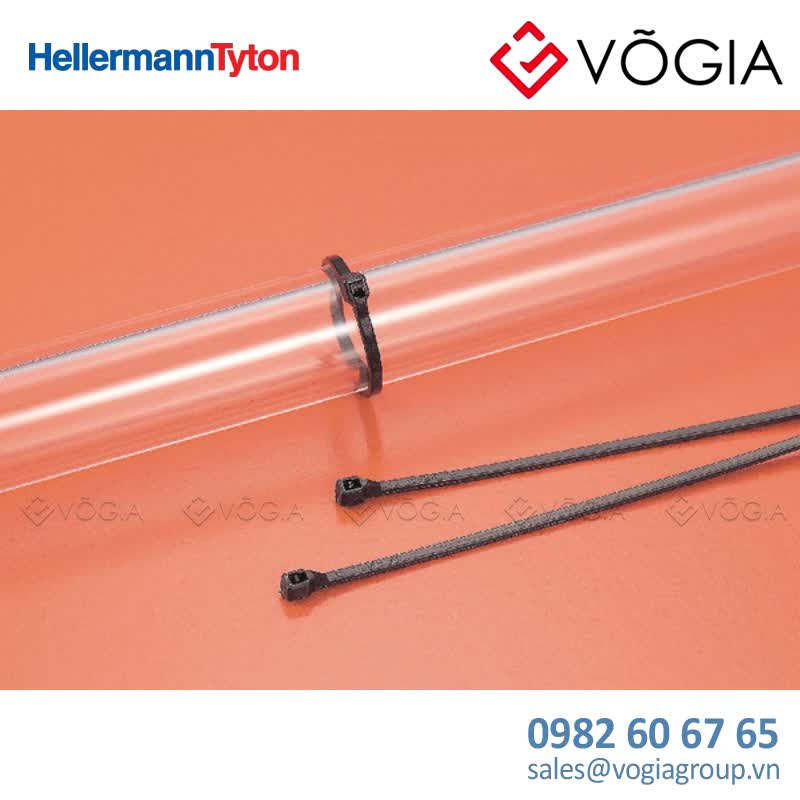 Dây thít cáp có răng phía trong - Cable tie inside serrated, 1000x18mm, ∅10-220mm, black, 1000pcs - SHT18R-PA66W-BK