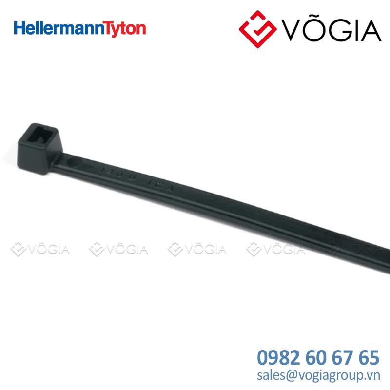 Dây thít cáp có răng phía trong - Cable tie inside serrated, 3900x48mm, ∅15-1100mm, black, 1000pcs - T50L-PA66HS-BK