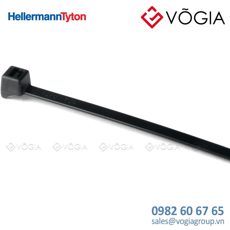 Dây thít cáp có răng phía trong - Cable tie inside serrated, 2032x47mm, ∅15-450mm, black, 1000pcs - CTT60R-PA66HIRHSUV-BK