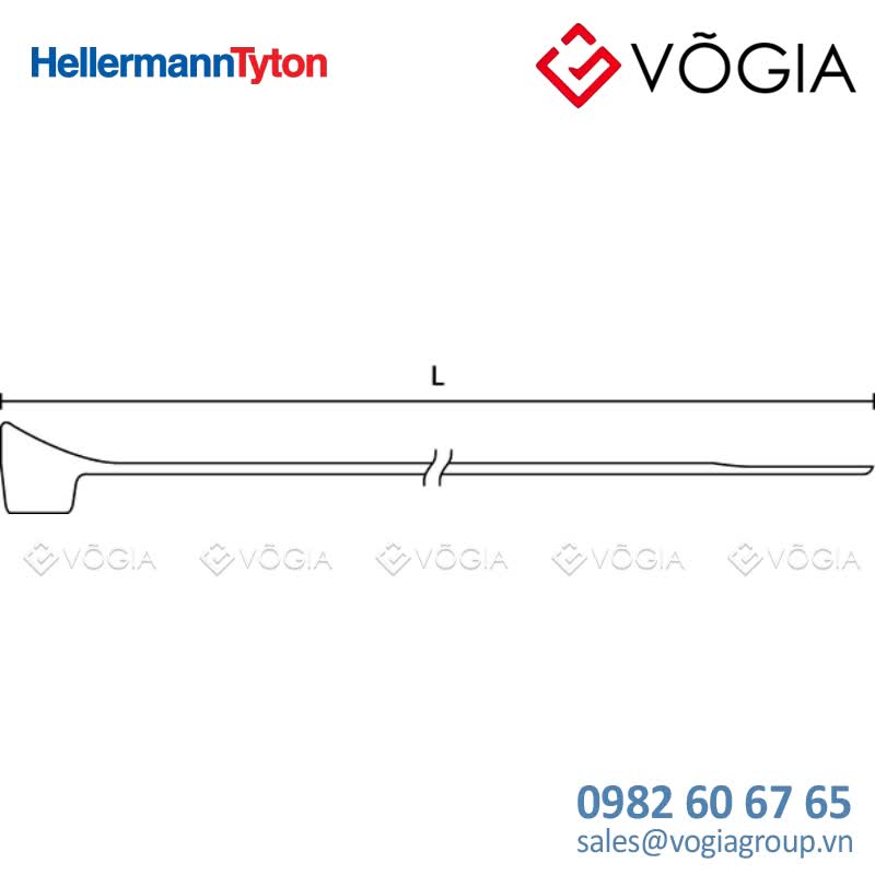 Dây thít cáp có răng phía trong - Cable tie inside serrated, 2032x47mm, ∅15-450mm, black, 1000pcs - CTT60R-PA66HIRHSUV-BK