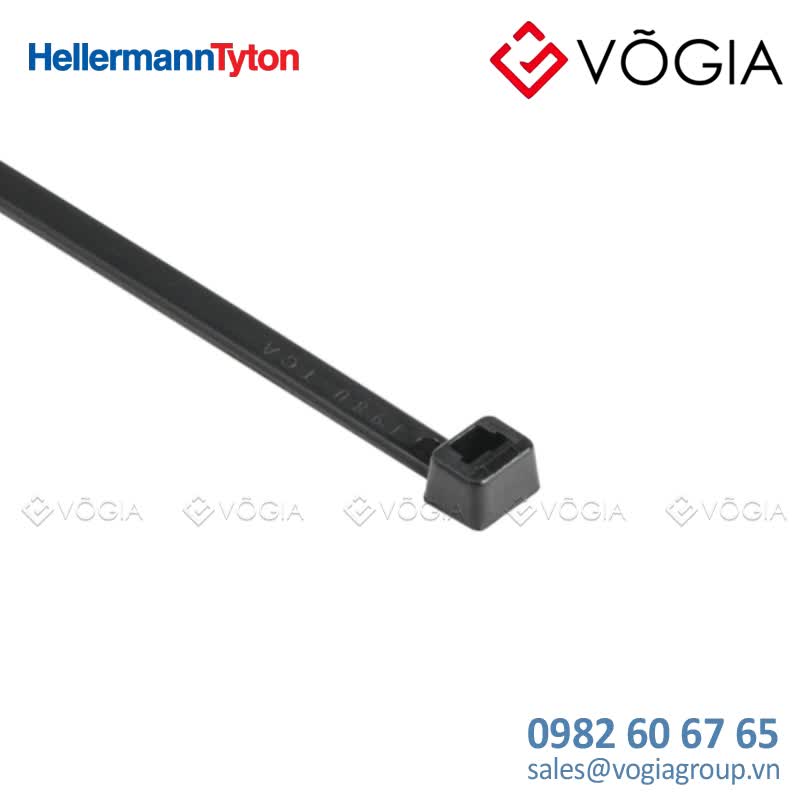 Dây thít cáp có răng phía trong - Cable tie inside serrated, 5300x89mm, ∅80-1500mm, black, 25pcs - T150M-PA66-BK