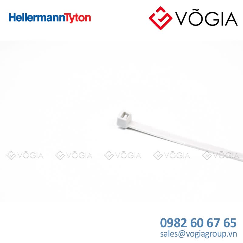 Dây thít cáp có răng phía trong - Cable tie inside serrated, 150x36mm, ∅30-350mm, white, 100pcs - T30R-PA66V0-WH