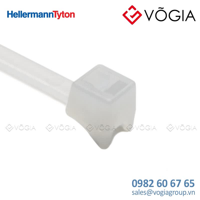 Dây thít cáp có răng phía trong - Cable tie inside serrated, 100x25mm, ∅16-130mm, natural, 100pcs - CTT20R-PA66-NA