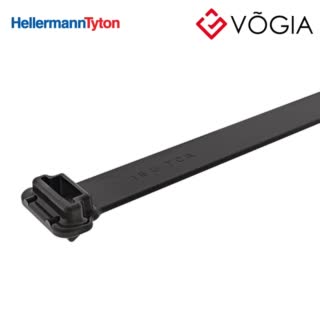 Dây thít cáp có răng phía trong - Cable tie inside serrated, 3835x127mm, ∅95-1050mm, black, 300pcs - WSR-PA66HIRHSUV-BK