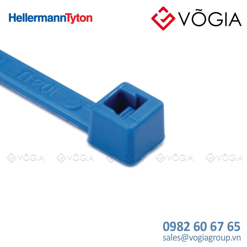 Dây thít cáp có răng phía trong - Cable tie inside serrated, 1500x35mm, ∅30-360mm, blue, 100pcs - T30R-E/TFE-BU