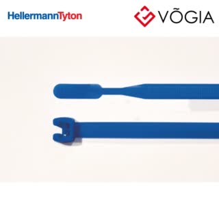 Dây thít cáp có răng phía trong - Cable tie inside serrated, 2900x47mm, ∅30-750mm, blue, 100pcs - Q50I-PA66-BU