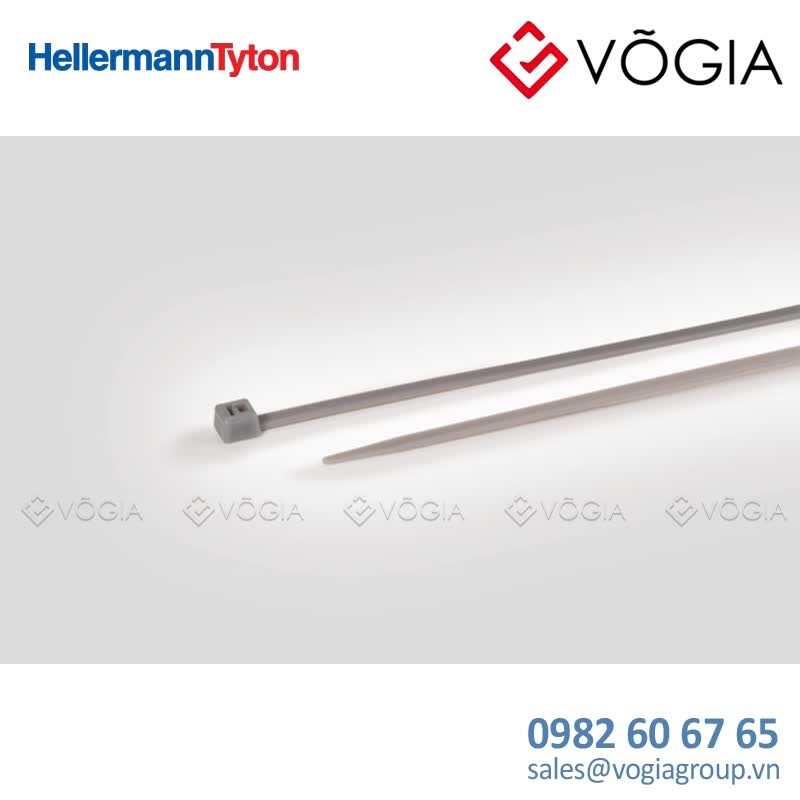 Dây thít cáp có răng phía trong - Cable tie inside serrated, 2020x47mm, ∅80-500mm, grey, 3000pcs - T50R-PVDF-GY