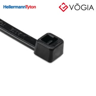 Dây thít cáp có răng phía trong - Cable tie inside serrated, 1980x36mm, ∅15-500mm, black, 1000pcs - T30L-PA66HS-BK