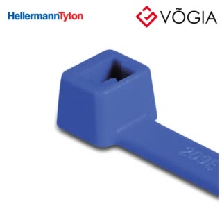Dây thít cáp có răng phía trong - Cable tie inside serrated, 3870x74mm, ∅150-1050mm, blue, 50pcs - T120R-E/TFE-BU