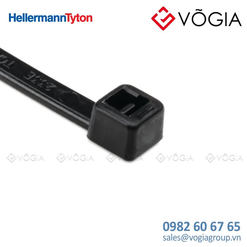 Dây thít cáp có răng phía trong - Cable tie inside serrated, 1500x36mm, ∅30-350mm, black, 100pcs - T30R-PA66V0-BK