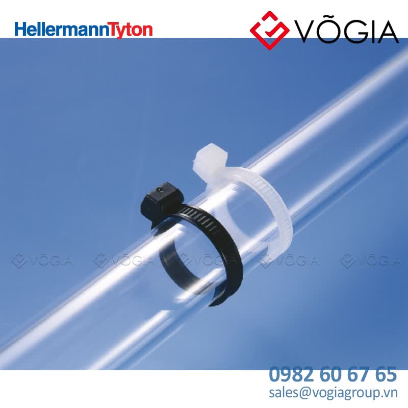 Dây thít cáp có răng phía ngoài - Cable tie outside serrated, 245x46mm, ∅16-660mm, natural, 100pcs - T50MOS-PA46-NA
