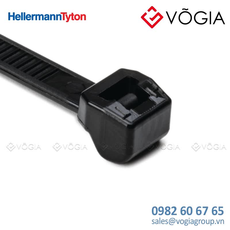Dây thít cáp có răng phía ngoài - Cable tie outside serrated, 2000x46mm, ∅16-500mm, black, 500pcs - T50ROS-PA66HS-BK