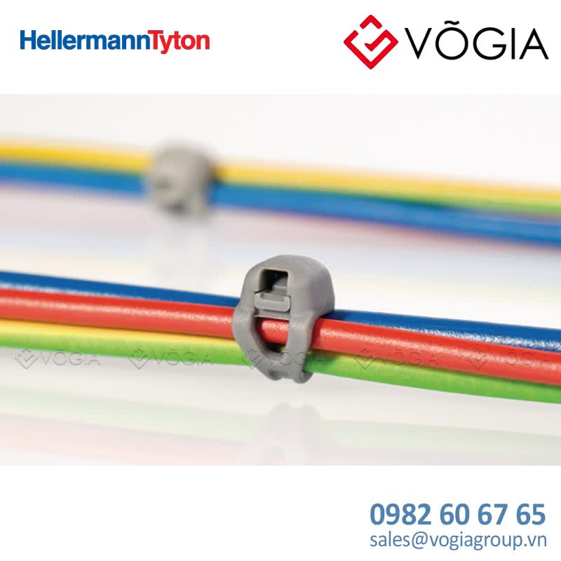 Dây thít cáp có răng phía ngoài - Cable tie outside serrated for narrow bundling, 1500x33mm, ∅350mm, natural, 100pcs - V150R-PA66HS-NA