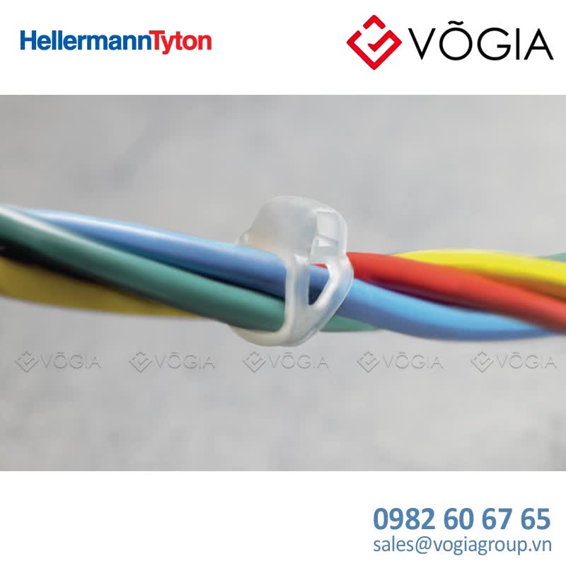 Dây thít cáp có răng phía ngoài - Cable tie outside serrated for narrow bundling, 1500x33mm, ∅350mm, natural, 100pcs - V150R-PA66HS-NA