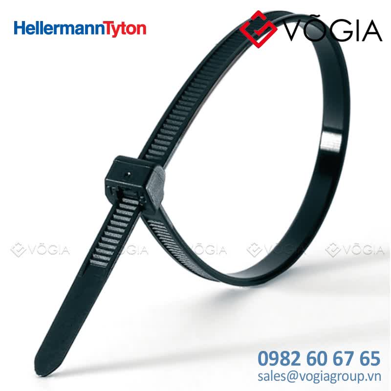 Dây thít cáp có răng phía ngoài - Cable tie outside serrated, 200x46mm, ∅16-500mm, natural, 100pcs - T50ROS-PA66HS-NA