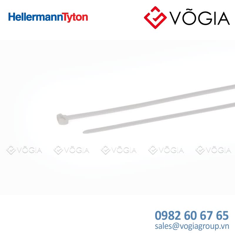 Dây thít cáp có răng phía ngoài - Cable tie outside serrated, 200x34mm, ∅16-500mm, white, 100pcs - T30LOS-PA66V0-WH