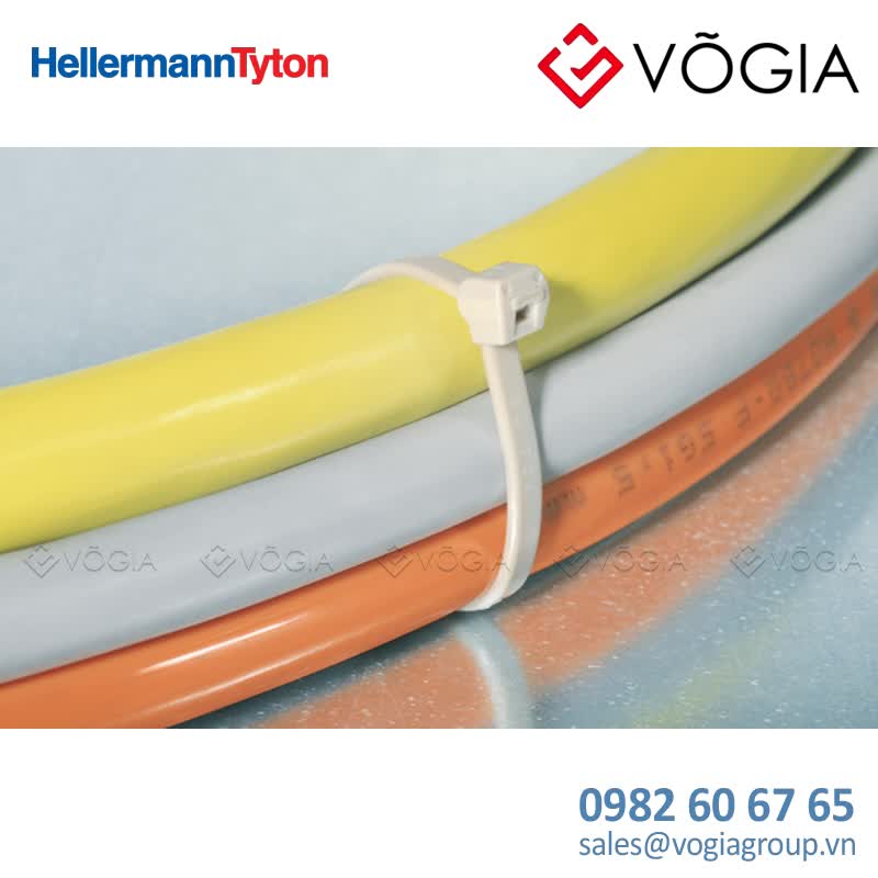 Cable tie inside serrated, 2200x47mm, ∅80-560mm, beige, 100pcs - PT220-PEEK-BGE