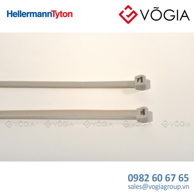 Cable tie inside serrated, 2200x47mm, ∅80-560mm, beige, 100pcs - PT220-PEEK-BGE