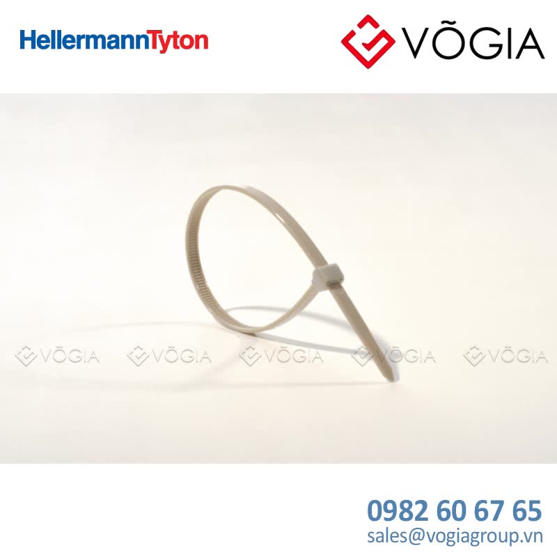 Cable tie inside serrated, 2200x47mm, ∅80-560mm, beige, 100pcs - PT220-PEEK-BGE
