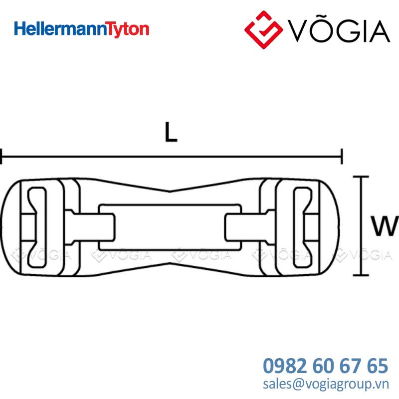 Dây thít cáp trơn - Cable tie not serrated, 500mx80mm, natural, 500m - KR8/S1-PA66HS-NA