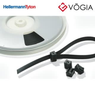 Cable tie endless, 6860x127mm, black, 10pcs - TELS-27-POM-BK