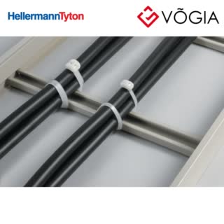Dây thít cáp trơn - Cable tie not serrated, 100mx127mm, natural, 100m - ELN-R2-PA66-NA