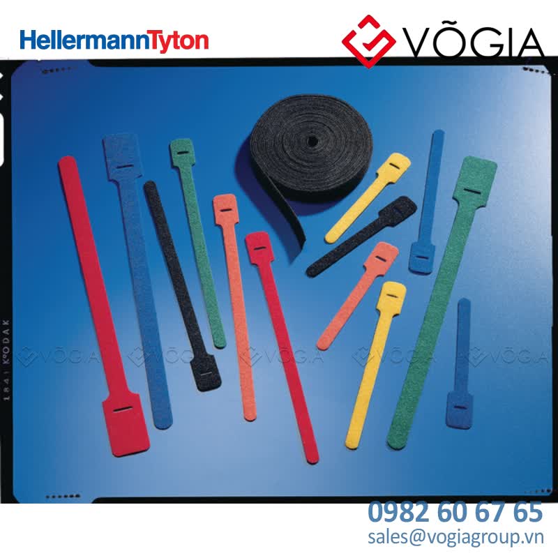 Dây thít (dây rút) cáp có thể tháo rời - Hook & Loop - GT50X8