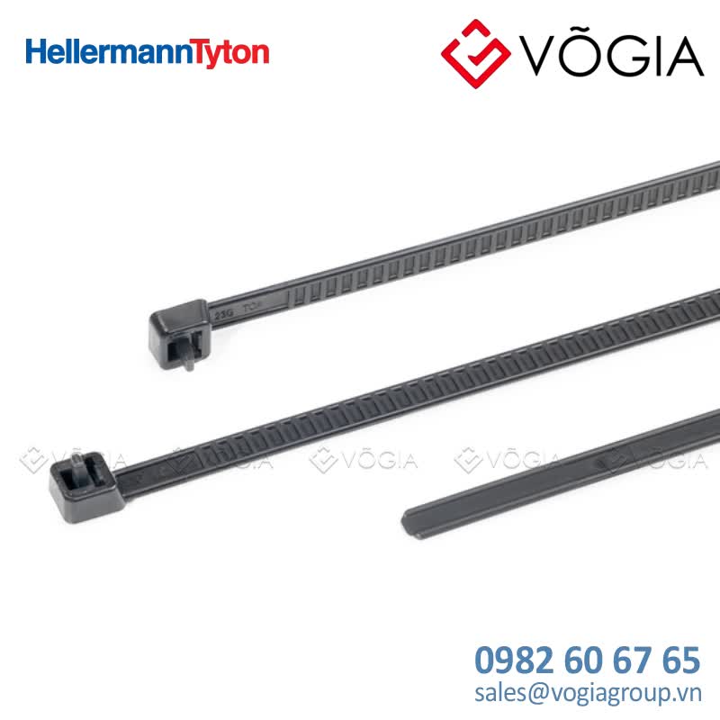 Dây thít (dây rút) cáp có thể tháo rời - Releasable cable tie, 2000x48mm, ∅20-490mm, 177N, black, 200pcs - LR55R-PA66-BK