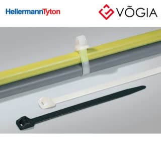 Dây thít (dây rút) cáp có thể tháo rời - Releasable cable tie, 7300x125mm, ∅120-2030mm, 1115N, natural, 25pcs - RT250I-PA66-NA