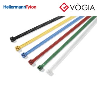 Dây thít (dây rút) cáp có thể tháo rời - Releasable cable tie, 145x47mm, ∅20-350mm, 245N, red, 25pcs - LR55S-PA66-RD