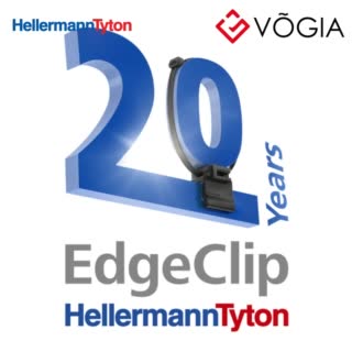 Giá đỡ cố định dây thít cáp - Cable tie mount for edge, black, 9000pcs - CST-PA66HIRHS-BK
