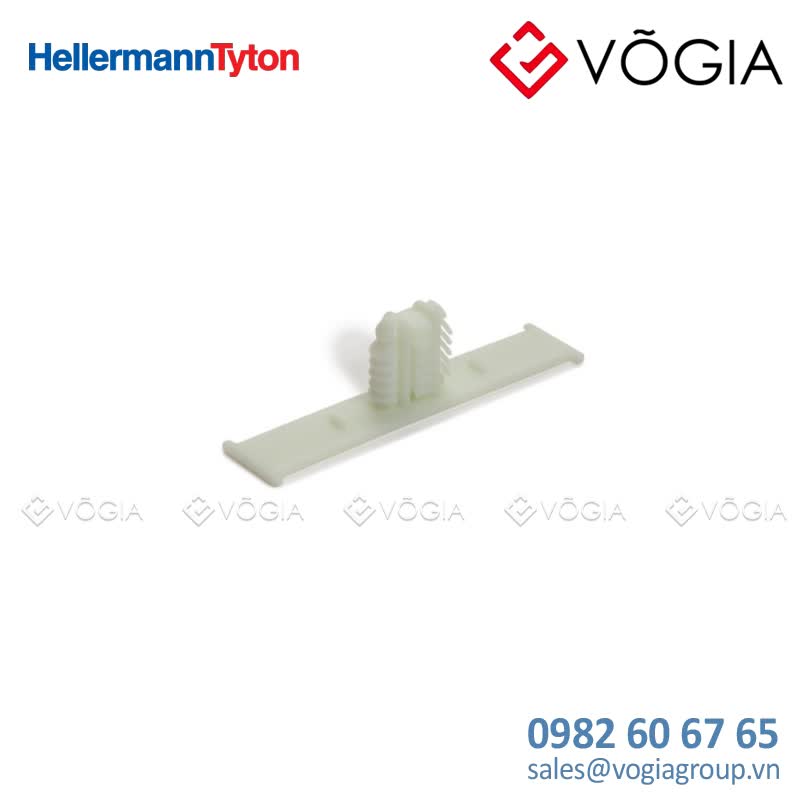 Phụ kiện cố định dây thít cáp - Bundling clip for hole (oval), L=580mm, natural, 8000pcs - BCSFTOVAL-PA66HIRHS-NA