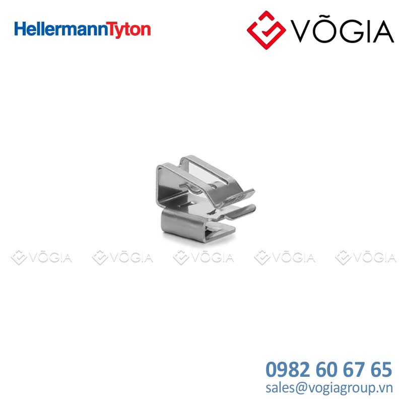 Phụ kiện cố định dây thít cáp - Metal cable clip for edge, ∅41-70mm, T=15 - 20mm, metal, 5000pcs - MSC90-SS304-ML