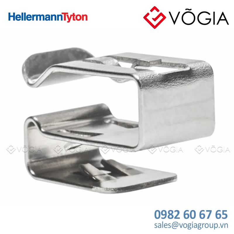 Phụ kiện cố định dây thít cáp - Metal cable clip for edge, ∅41-70mm, T=15 - 20mm, metal, 5000pcs - MSC2LP-SS304-ML